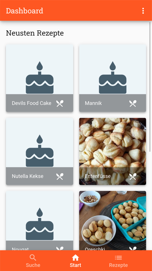 Rezepteberg Screenshot Rezepteberg Screenshot